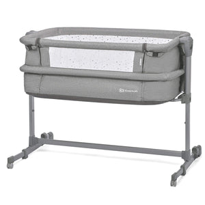 Kinderkraft Bedside Cot Neste Up Dark Grey