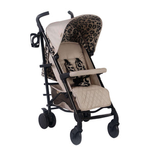 My Babiie Pram Dani Dyer Fawn Leopard