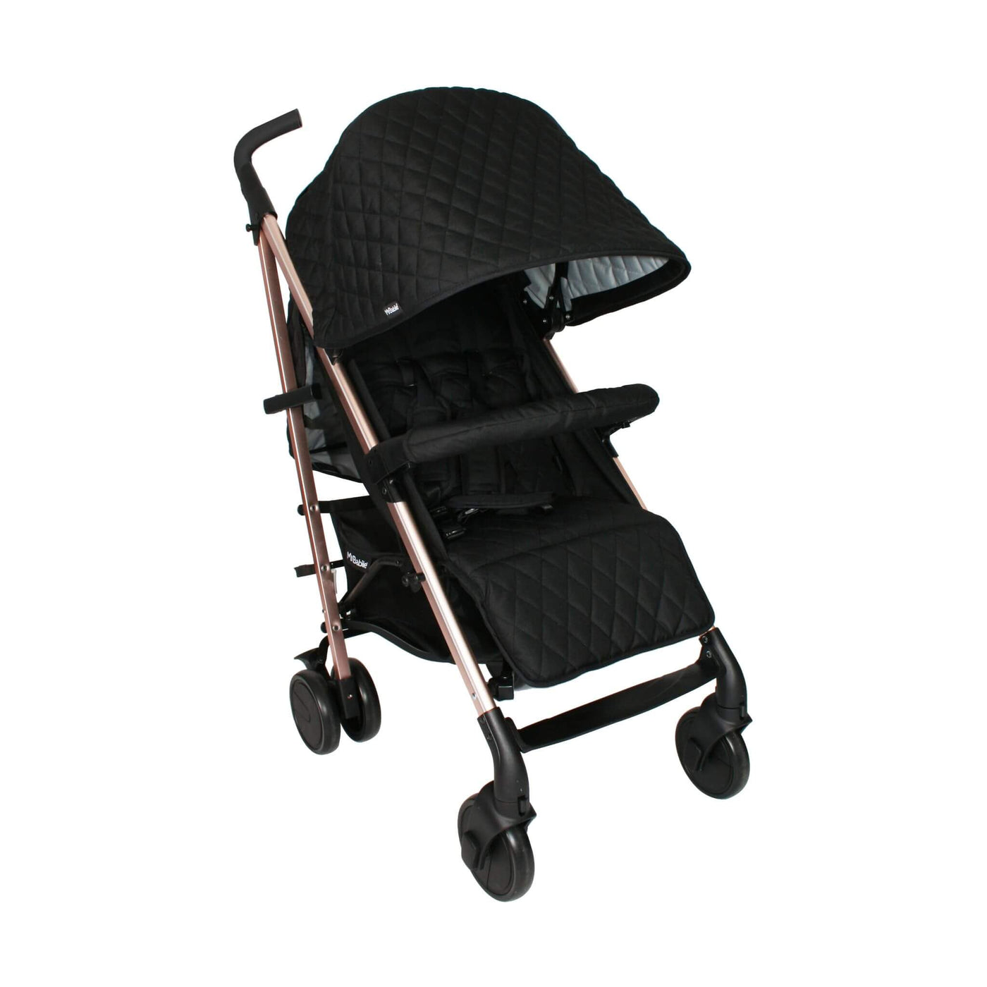 My Babiie Pram Billie Faiers Quilted Black – mytinytot